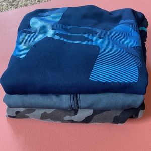 Lot of 3. Under Armour Hoodies and zip jacket